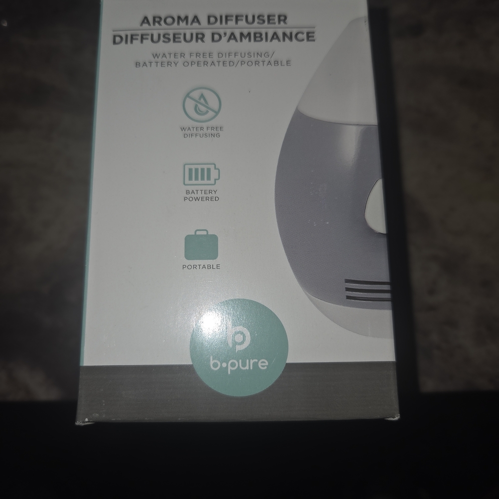 Gray Aroma Diffuser Comes With Essential oil